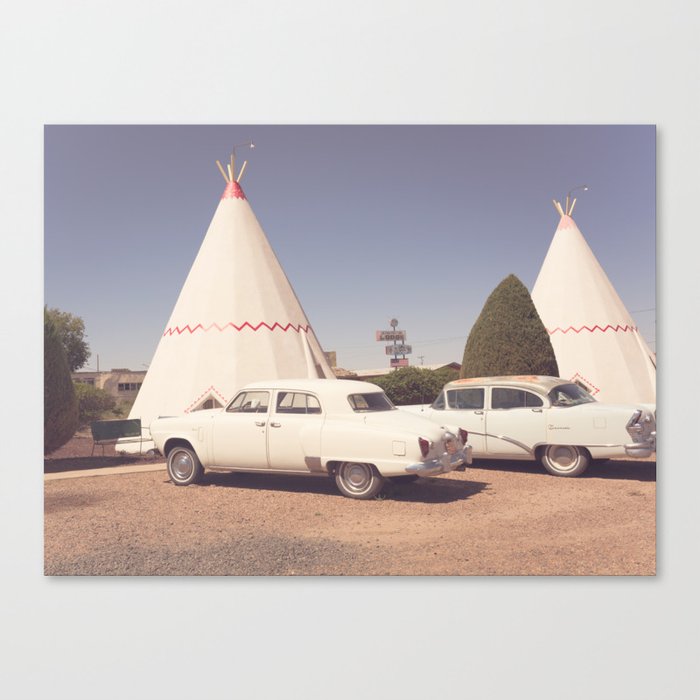 Sleep at the Wigwam Canvas Print