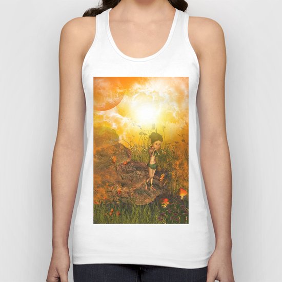 The land in the universe Unisex Tank Top