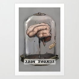 Abby Normal Art Print