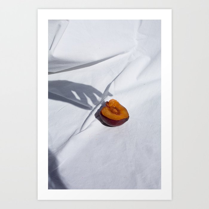 Clean Peach - Still life | Photography Art Print Art Print