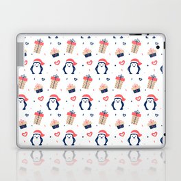 Christmas Pattern Gifts Penguin Cute Laptop & iPad Skin
