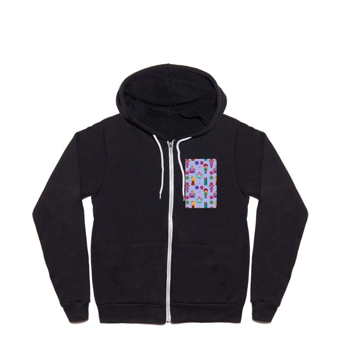 Periwinkle Christmas - The Nutcracker Full Zip Hoodie