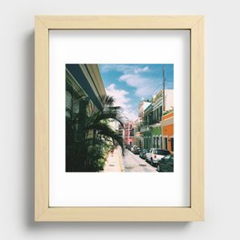 Puerto Rico Recessed Framed Print