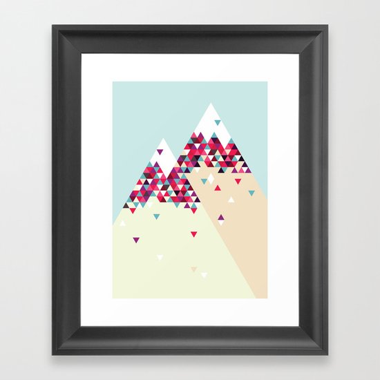 Twin Peaks Framed Art Print