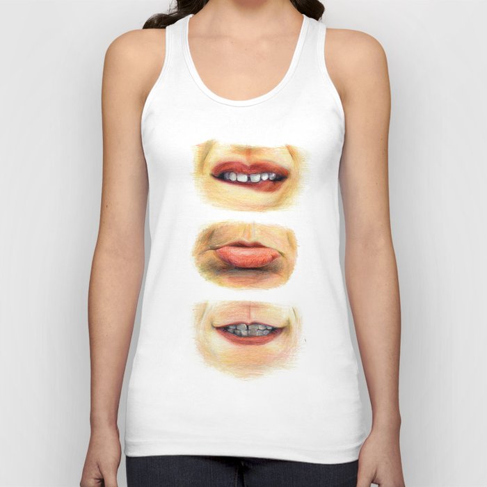 Lips with emotions Tank Top