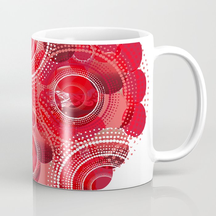RED HEART Coffee Mug