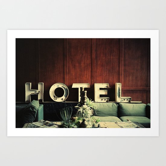 Hotel Art Print