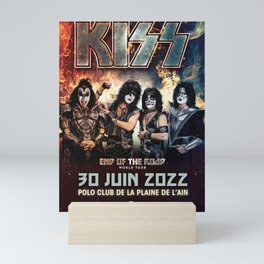 music kiss band album tour 2022 merokettt#67676 Mini Art Print