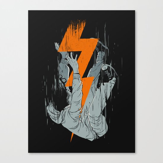 Fall Effect Canvas Print