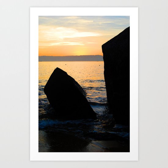 Split Rock Art Print
