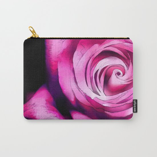 Rose flower Carry-All Pouch