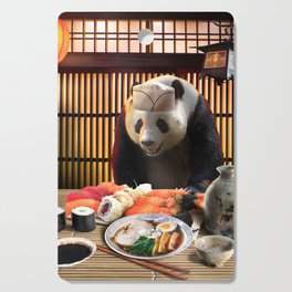 Panda Ramen Cutting Board