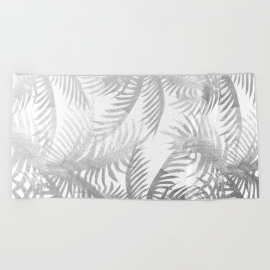 Jungle BW Beach Towel