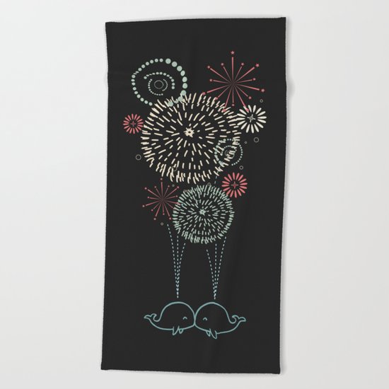 FIrst Kiss Beach Towel