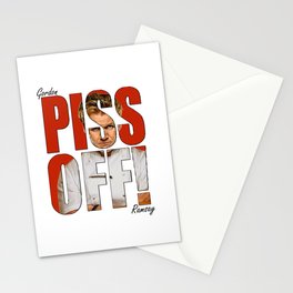 Gordon Ramsay - PISS OFF! Stationery Cards