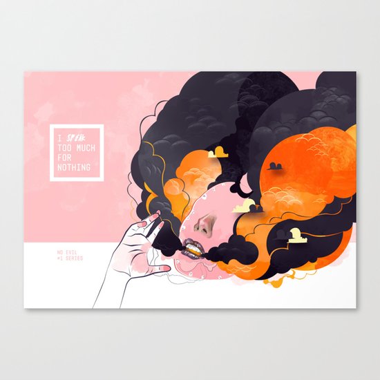 No Human #3 Canvas Print