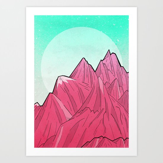 A Winters Morning Art Print