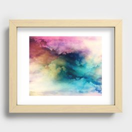 Rainbow Dreams Recessed Framed Print