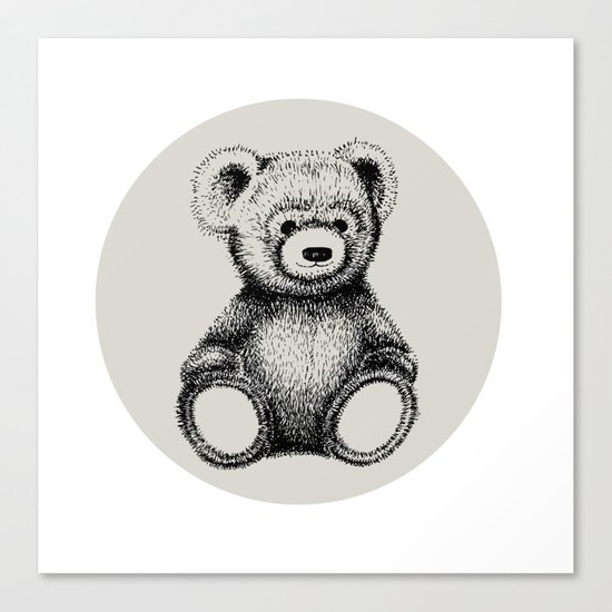 Teddy Bear Canvas Print