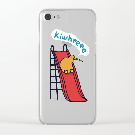 Kiwi Clear iPhone Case