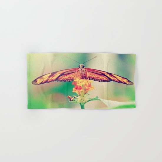 Butterfly retro Hand & Bath Towel
