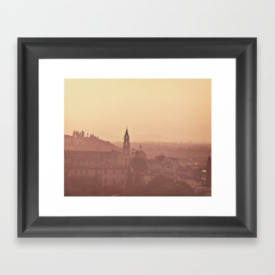 Morning Glory Framed Art Print