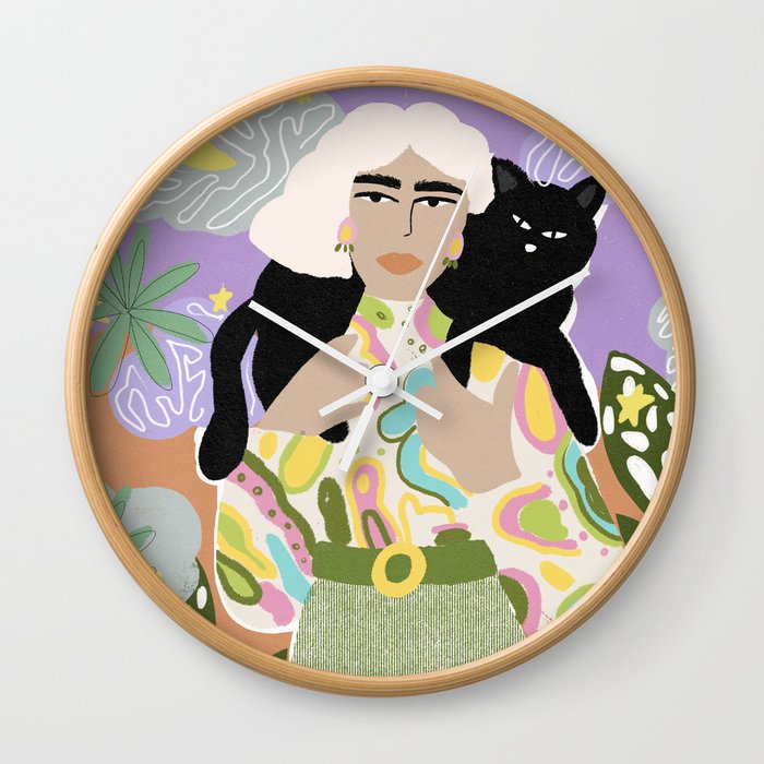 Witchy Woman Wall Clock