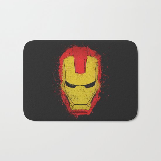 Iron Man splash Bath Mat
