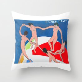 Summer Dance_Matisse Throw Pillow