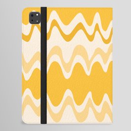 Wavy Stripes Abstract VI iPad Folio Case