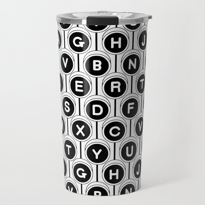 Typewriter Key Travel Mug