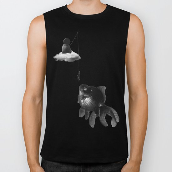 wrong bait Biker Tank