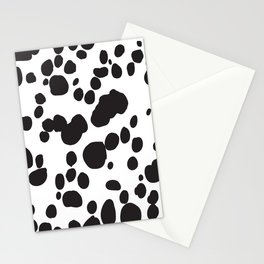 Dalmatian Spotty Pattern, Animal print Stationery Card