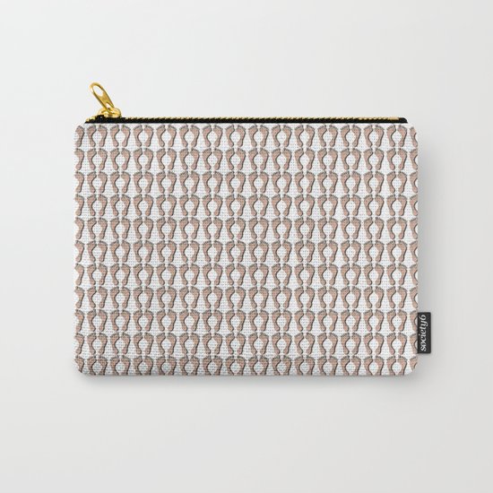 Feet Pattern Carry-All Pouch