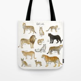 Wild Cats Tote Bag