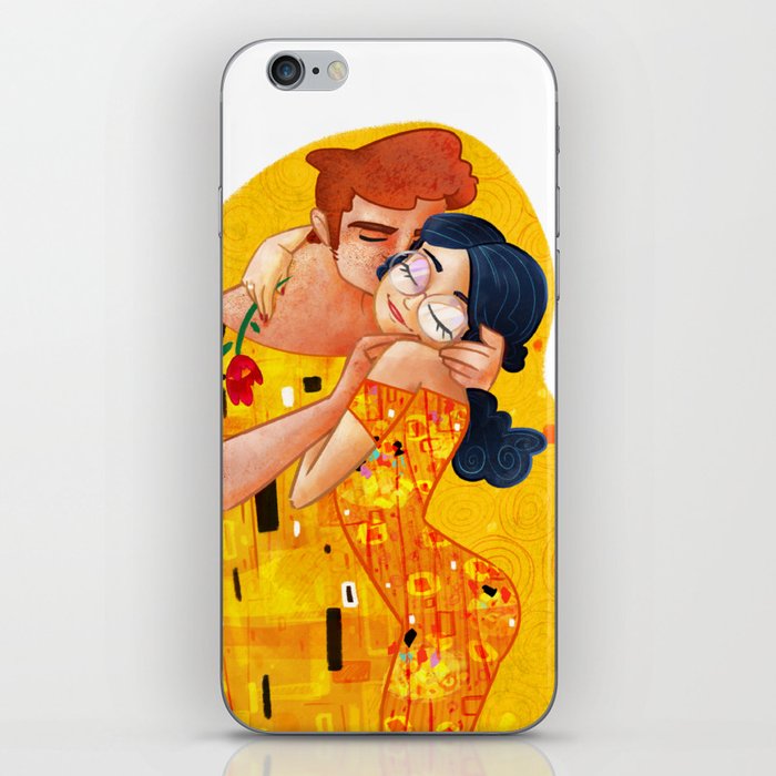 My Klimt Kiss No Background iPhone Skin
