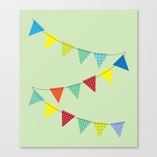 Hurray for boys! Canvas Print