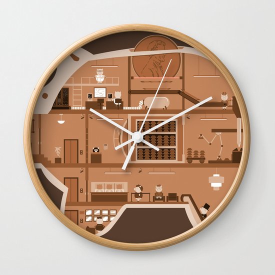 Piggy Bank Wall Clock