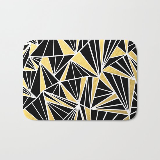 Ab Fan Zoom Gold Bath Mat