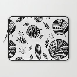 Graphical fall of the leaves Laptop Sleeve