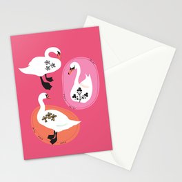 Swans Stationery Cards