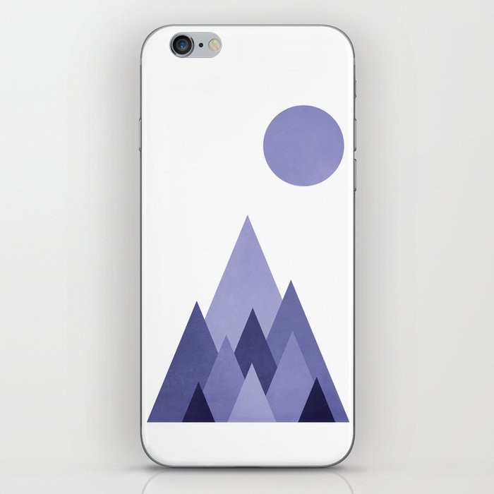 Very Peri Periwinkle Mountain Adventure 2022 Color Of The Year iPhone Skin