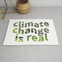 Climate Change Global Warming Is real Rug