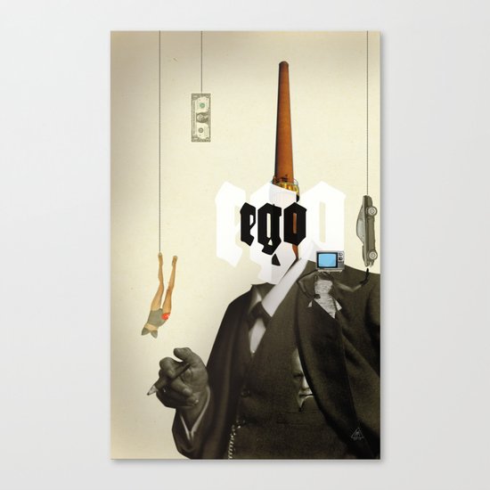 The truth is dead 5 Canvas Print
