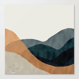 desert mountains  Canvas Print