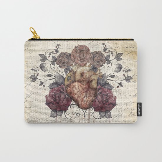 Flowers from my heart Carry-All Pouch