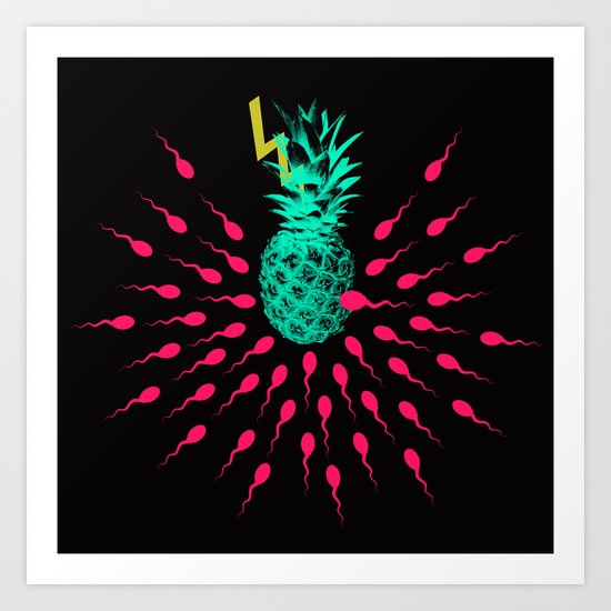 Pineapple Art Print