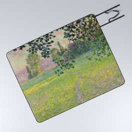Claude Monet "Paysage de matin" (1888) Picnic Blanket