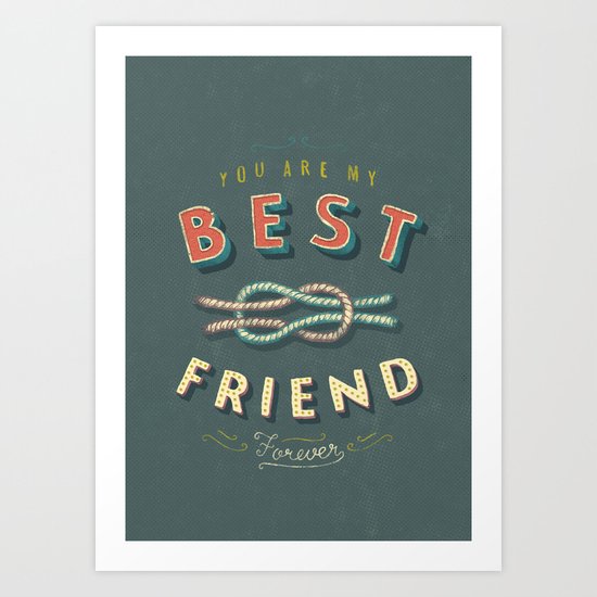Best Friend Art Print