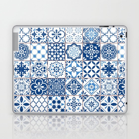 Azulejo Tiles #4 Laptop & iPad Skin